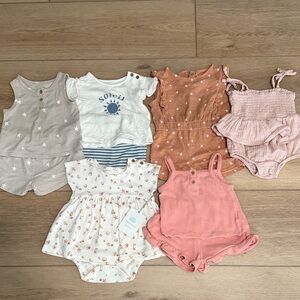 Cloud Island Baby Girl Multipack